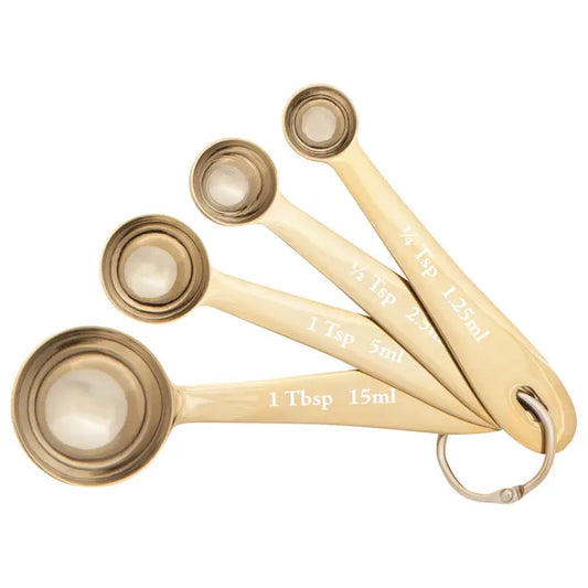 Gold Measuring Spoon Set