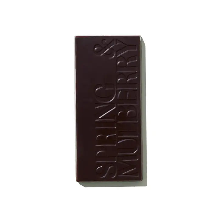 Mini Pure Dark Date-Sweetened Chocolate Bar, Full Chocolate Bar, Front Side